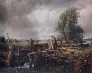 John Constable A boat passing a lock oil painting reproduction
